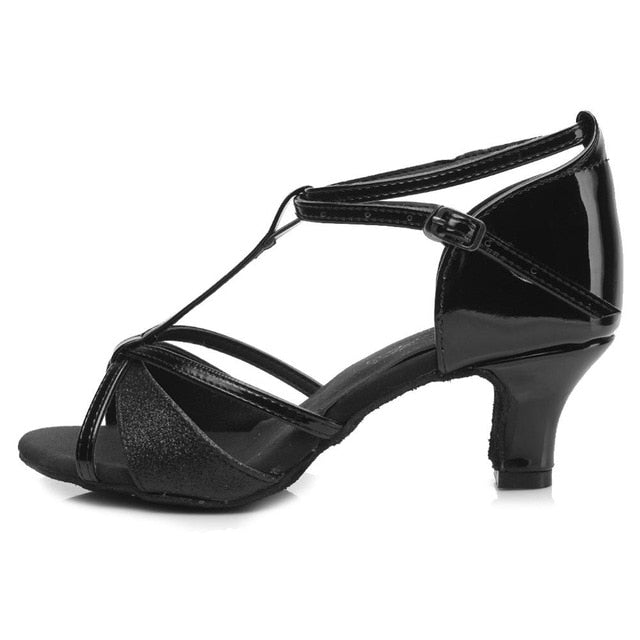 women Latin dance shoes new brand girls women's Ladie's latin ballroom tango salsa dance shoes about 5cm and 7cm heel wholesale