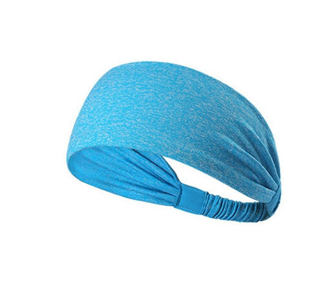 Fashion Fitness Headband Women Knitted Turban Head Warp Hair Band Wide Elastic Headband Yoga Lady Girls hair accessories