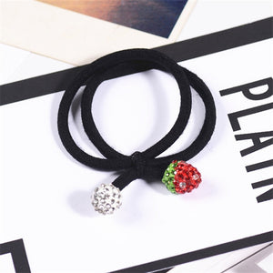 1PCS Shamballa ball Hair Accessories For Women Headband,Elastic Bands For Hair For Girls,Hair Band Hair Ornaments For Kids