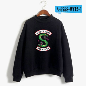 BTS Riverdale Pink Women and men Hoodies Sweatshirts Fashion Hooded Mulheres Long Sleeve Korean Sweatshirt Casual Clothing XXS