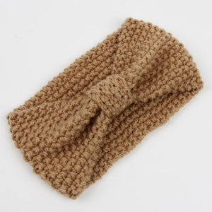 Solid Wide Knitting Woolen Headband Winter Warm Ear Crochet Turban Hair Accessories For Women Girl Hair Band Headwraps