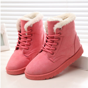 Women Boots Winter Super Warm Snow Boots Women Suede Ankle Boots For Female Winter Shoes Botas Mujer Plush Booties Shoes Woman