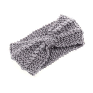 Solid Wide Knitting Woolen Headband Winter Warm Ear Crochet Turban Hair Accessories For Women Girl Hair Band Headwraps