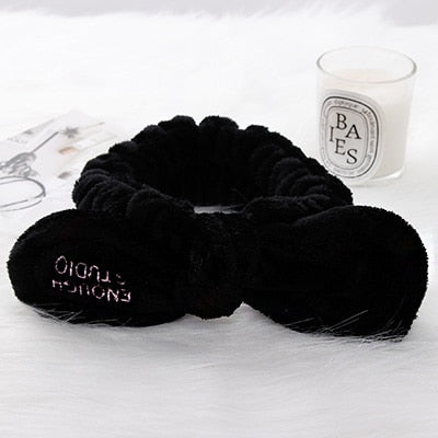 New Fashion Women Cute Big Ears Comfortable Wash Face Bathe Hair Holder Elastic Headband Girls Hairbands Hair Accessories