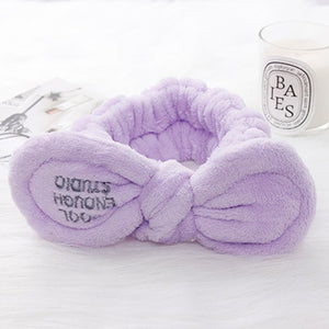 New Fashion Women Cute Big Ears Comfortable Wash Face Bathe Hair Holder Elastic Headband Girls Hairbands Hair Accessories