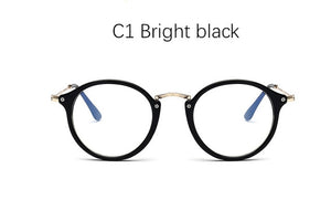 blue light glasses frame computer glasses spectacles round transparent female women's eyeglasses frame 2018 Optical frames clear