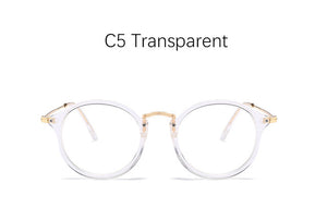 blue light glasses frame computer glasses spectacles round transparent female women's eyeglasses frame 2018 Optical frames clear