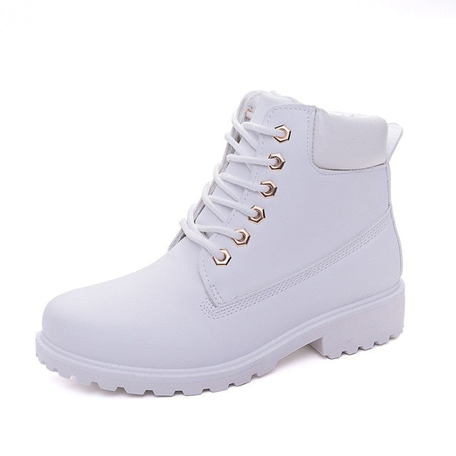 Fujin Brand spring fall winter Top Quality 11.11 Platform Boots Women Ankle Boots Rubber Boots female lady Botas shoes